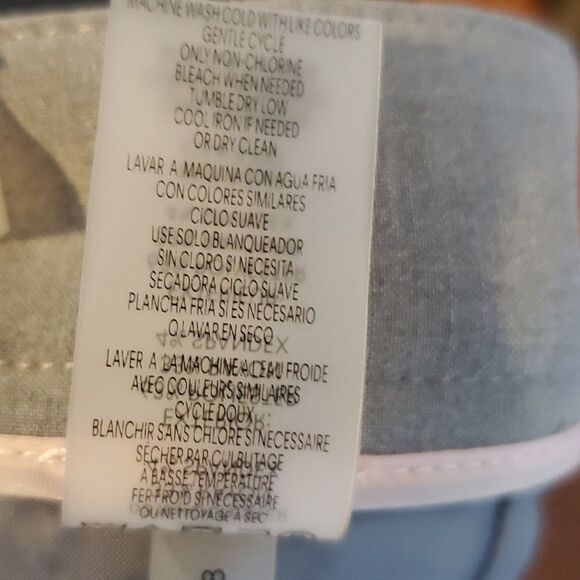 CALVIN KLEIN HEATHERED GRAY CAREER PANTS STRETCH SIZE 14P ANKLE OFFICE HIGH RISE - Picture 7 of 8